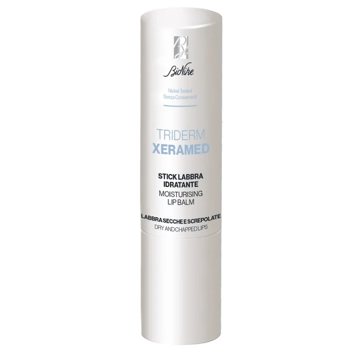 BioNike Triderm Xeramed Stick Labbra Idratante Riparatore Labbra Secche e Screpolate 3,8ml