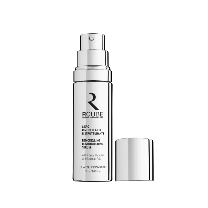 Rilastil RCube Siero Rimodellante Ristrutturante per Tutti i tipi di Rughe 30 ml