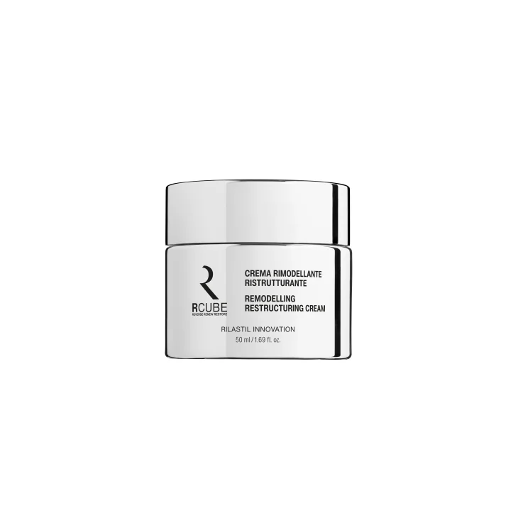 Rilastil RCube Crema Rimodellante Ristrutturante per Tutti i tipi di Rughe 50 ml