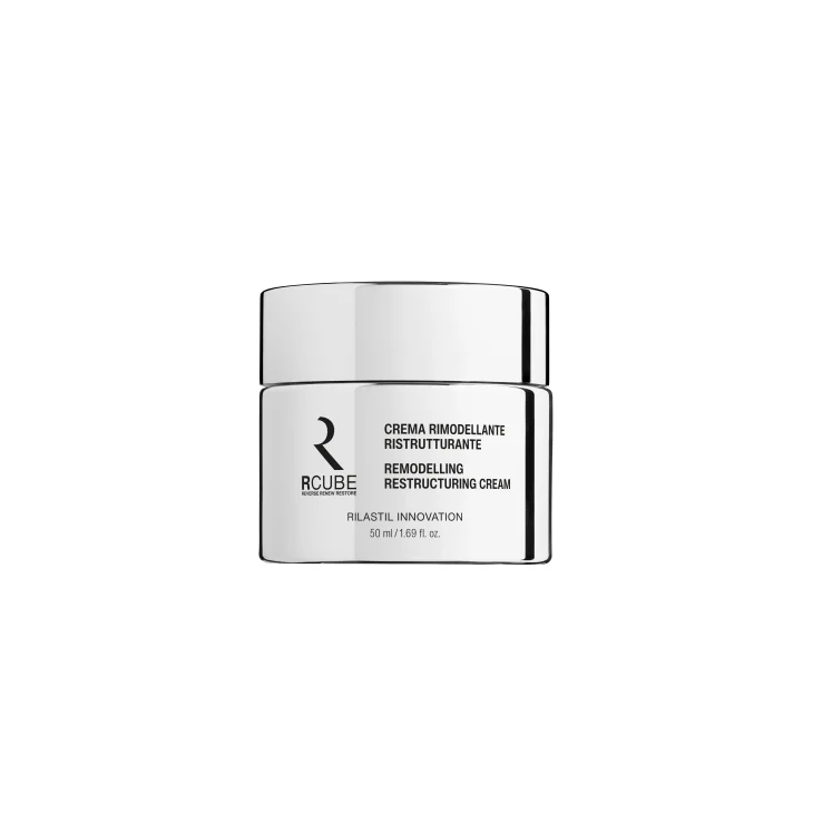 Rilastil RCube Crema Rimodellante Ristrutturante per Tutti i tipi di Rughe 50 ml