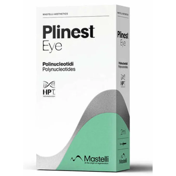Plinest Eye Siringa Vetro Preriempita Gel Intradermico ai Polinucleotidi Confezione 15mg 2 ml
