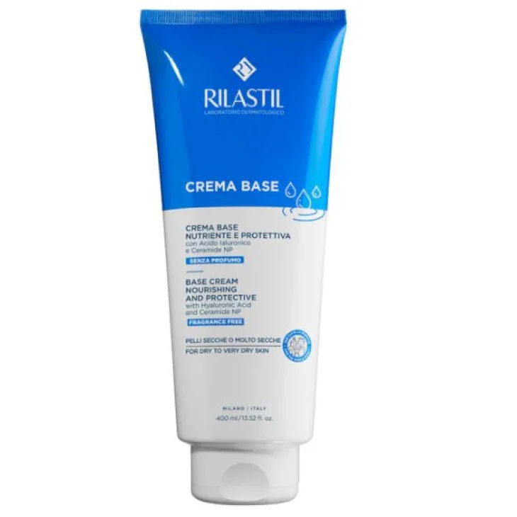 Rilastil Crema Base Nutriente e Protettiva per Viso e Corpo 400 ml Prezzo Speciale
