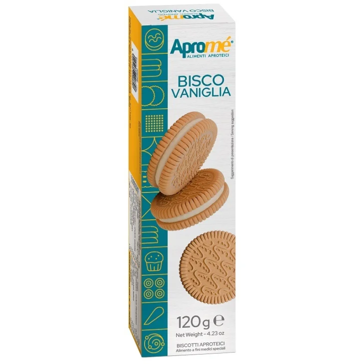 APROME' BISCO VANIGLIA 120G** APROME' BISCO VANIGLIA 120G**