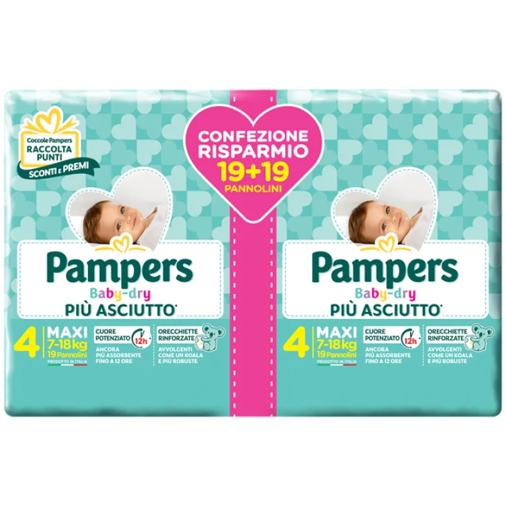 PAMPERS BD DUODWCT MAXI 38PZ PAMPERS BD DUODWCT MAXI 38PZ