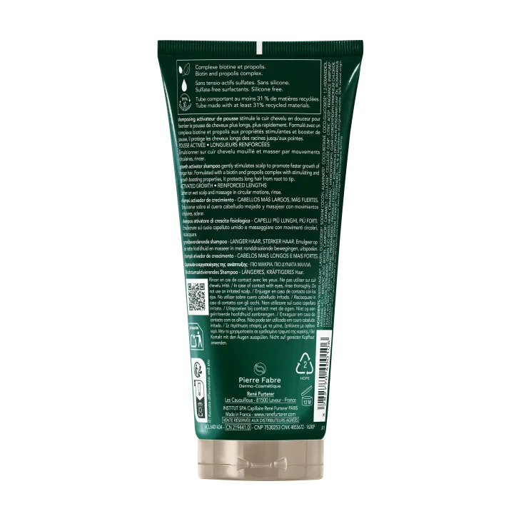 Rene Furterer Triphasic Active Grow Shampoo Attivatore di Crescita 200 ml