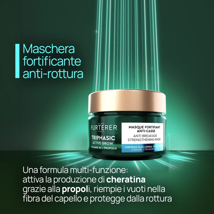 René Furterer Triphasic Maschera Fortificante Anti-rottura Capelli 200 ml René Furterer Triphasic Maschera Fortificante Anti-rottura Capelli 200 ml