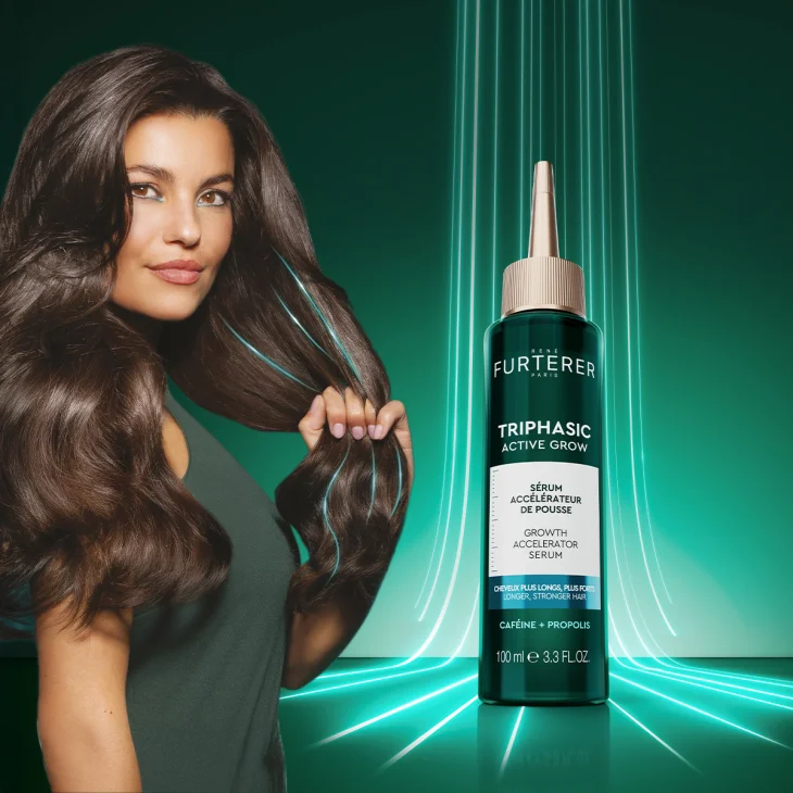 Rene Furterer Triphasic Active Grow Siero per Capelli Acceleratore di Crescita 100 ml