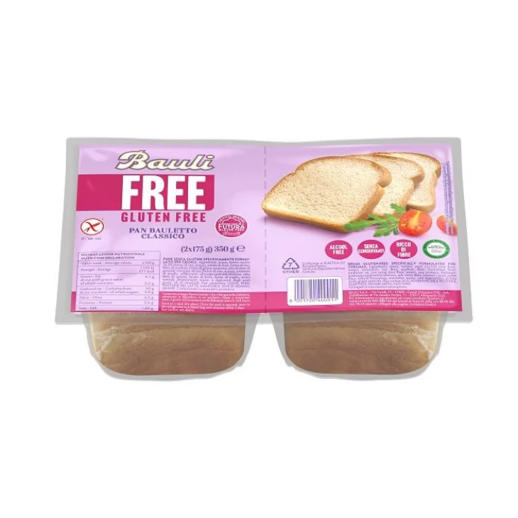 Bauli Pan Bauletto Classico Senza Glutine per Celiaci Ingredienti Naturali Bauli Pan Bauletto Classico Senza Glutine per Celiaci Ingredienti Naturali