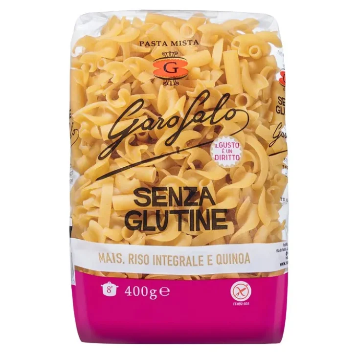 Garofalo Pasta Mista Senza Glutine Mais Riso Integrale Quinoa 400g