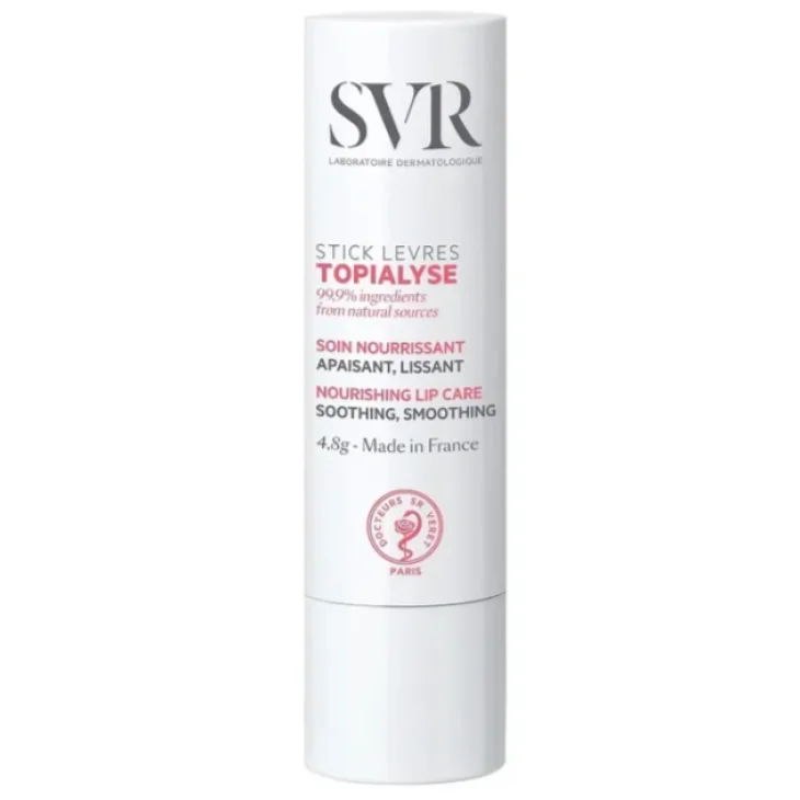 SVR Topialyse Stick Labbra Idratante e Nutriente Stick 4,8 g