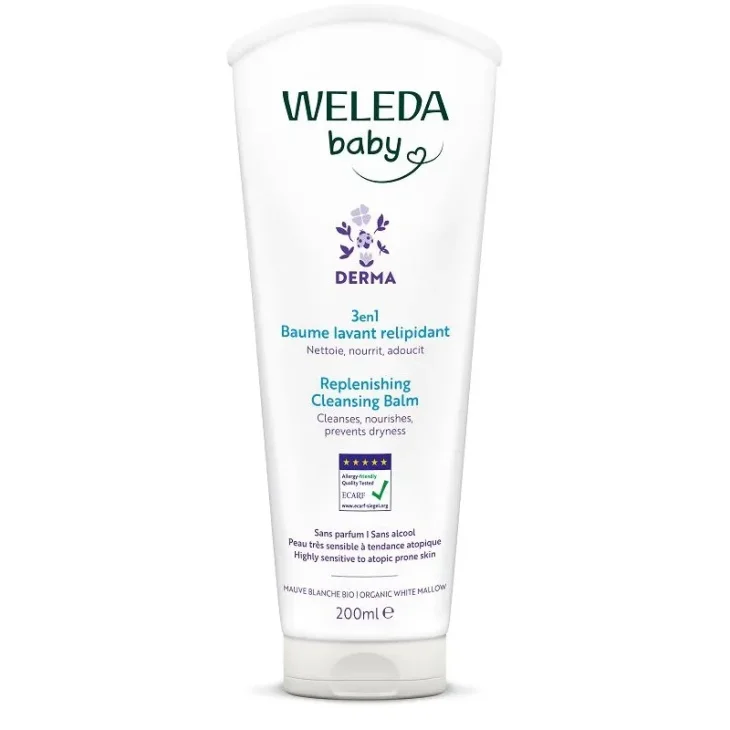 Weleda Balsamo Detergente Restitutivo 3 in 1 per Bambini 200 ml Weleda Balsamo Detergente Restitutivo 3 in 1 per Bambini 200 ml
