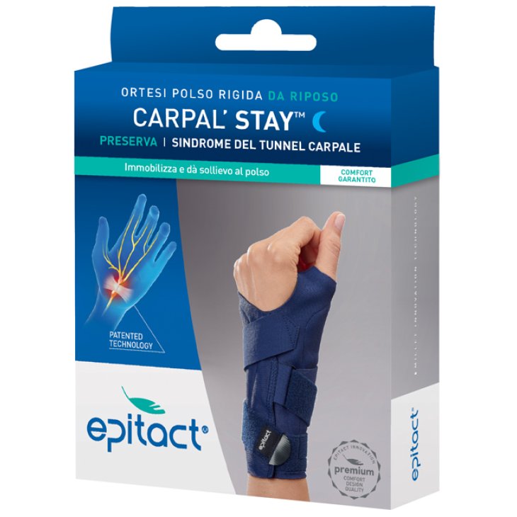 Epitact Carpal' Stay Ortesi da Riposo Mano Sinistra Taglia L