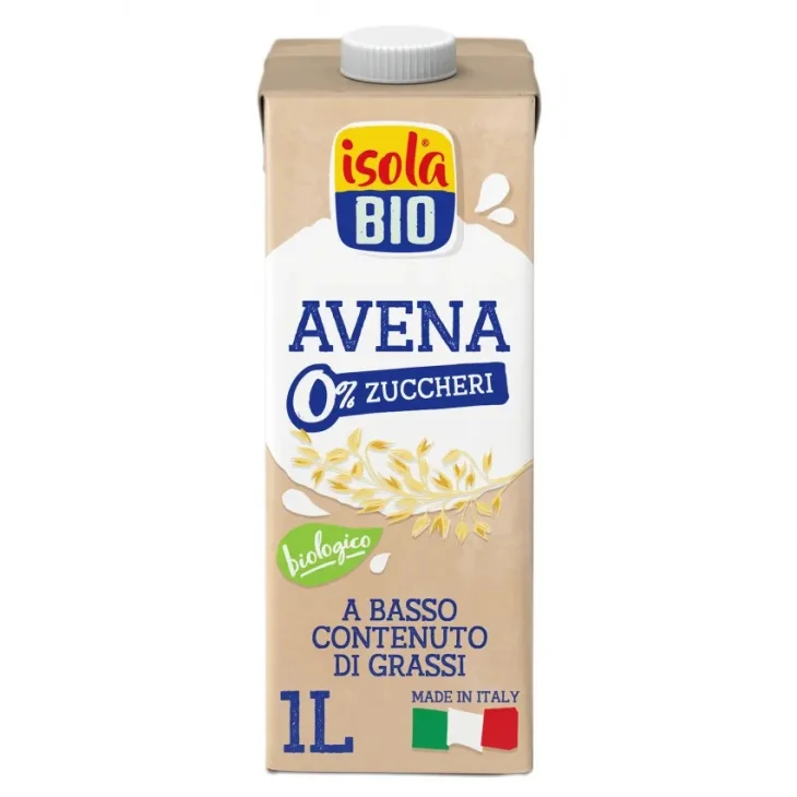 Isola Bio Bevanda Avena Biologica Zero Zuccheri con Avena Italiana 1L Isola Bio Bevanda Avena Biologica Zero Zuccheri con Avena Italiana 1L