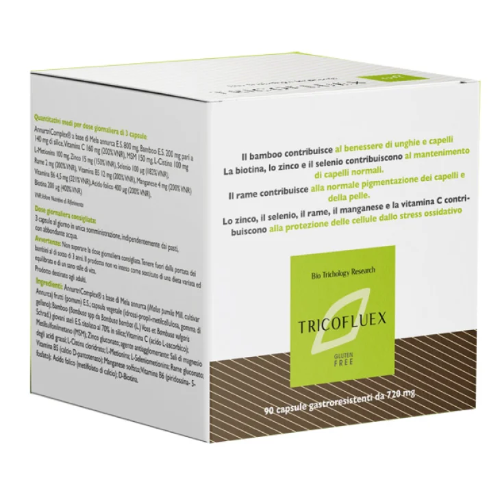 Oti Tricofluex Integratore per il Benessere di Unghie e Capelli 90 capsule Oti Tricofluex Integratore per il Benessere di Unghie e Capelli 90 capsule
