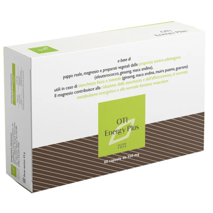 OTI Energy Plus Integratore Energizzante 60 capsule OTI Energy Plus Integratore Energizzante 60 capsule