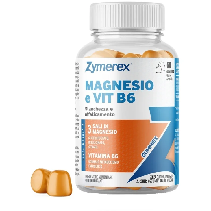 ZYMEREX MAGNESIO VIT B6 60GUMM