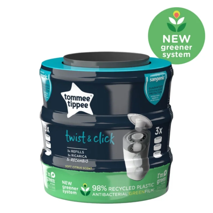 Tommee Tippee Twist&Click Ricarica per Mangiapannolini 3 Pezzi
