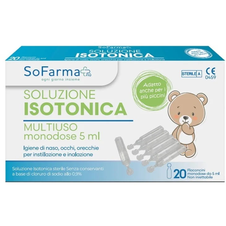 SOLUZ SALINA 0,9% 20FL 5ML SF+ SOLUZ SALINA 0,9% 20FL 5ML SF+