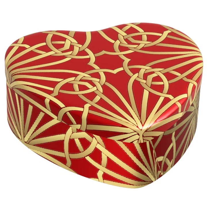 COLORS CANDELA CUORE ROSSO/ORO 95 G