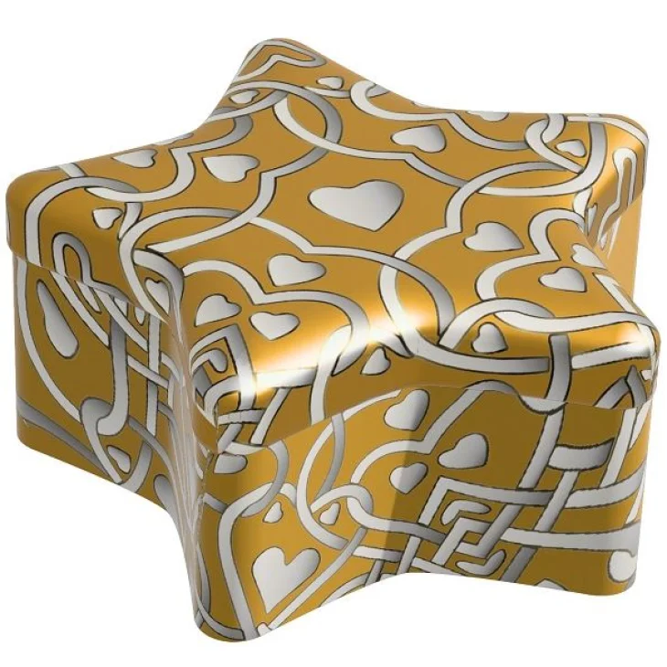 COLORS CANDELA STELLA OCRA/ARGENTO 95 G