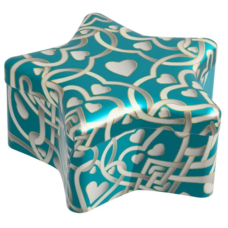 COLORS CANDELA STELLA TURCHESE/ARGENTO 95 G