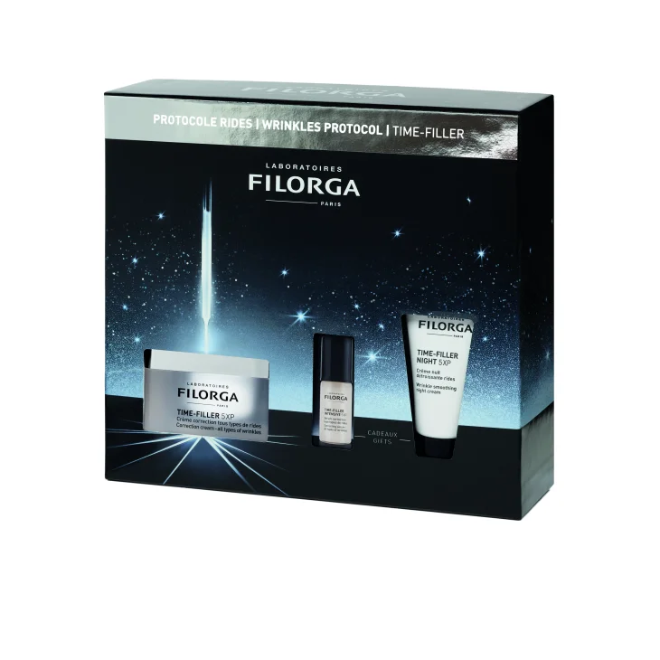 Filorga Cofanetto di Bellezza Time Filler Trattamento Antirughe Time Filler 5XP Crema 50 ML + Time Filler Intensive 5XP 5 ML + Time Filler Night5XP 15 ML Filorga Cofanetto di Bellezza Time Filler Trattamento Antirughe Time Filler 5XP Crema 50 ML + Time Filler Intensive 5XP 5 ML + Time Filler Night5XP 15 ML