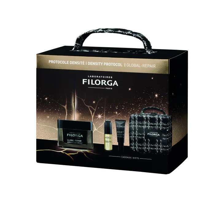 Filorga Cofanetto di Bellezza Global Repair Effetto Anti-età Assoluto Global Repair Advanced Cream 50 ml +  Global Repair Advanced Elixir 5 ml + Global Repair Eye&Lips 4 ml Filorga Cofanetto di Bellezza Global Repair Effetto Anti-età Assoluto Global Repair Advanced Cream 50 ml +  Global Repair Advanced Elixir 5 ml + Global Repair Eye&Lips 4 ml