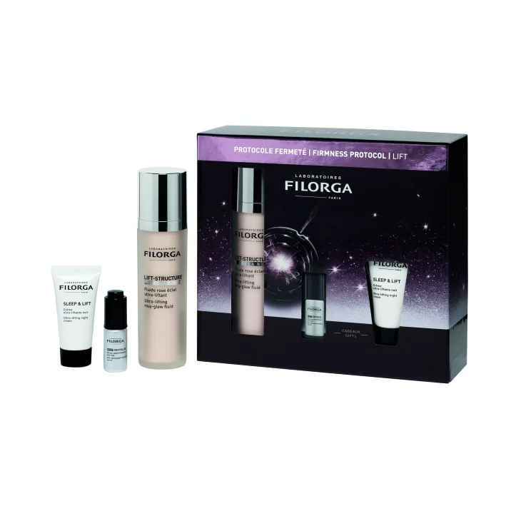 Filorga Cofanetto di Bellezza Lift Structure Trattamento Ridefinizione Volumi Lift Structure Radiance 50 ml + NCEF Revitalize Serum 5 ml + Sleep&Lift 15 ml Filorga Cofanetto di Bellezza Lift Structure Trattamento Ridefinizione Volumi Lift Structure Radiance 50 ml + NCEF Revitalize Serum 5 ml + Sleep&Lift 15 ml