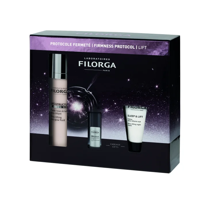 Filorga Cofanetto di Bellezza Lift Structure Trattamento Ridefinizione Volumi Lift Structure Radiance 50 ml + NCEF Revitalize Serum 5 ml + Sleep&Lift 15 ml Filorga Cofanetto di Bellezza Lift Structure Trattamento Ridefinizione Volumi Lift Structure Radiance 50 ml + NCEF Revitalize Serum 5 ml + Sleep&Lift 15 ml