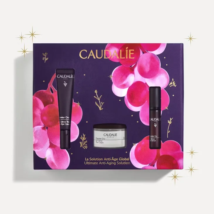 Caudalie Premier Cru Cofanetto Soluzione Antietà Globale Viso Natale 2025 Edizione Limitata Caudalie Premier Cru Cofanetto Soluzione Antietà Globale Viso Natale 2025 Edizione Limitata