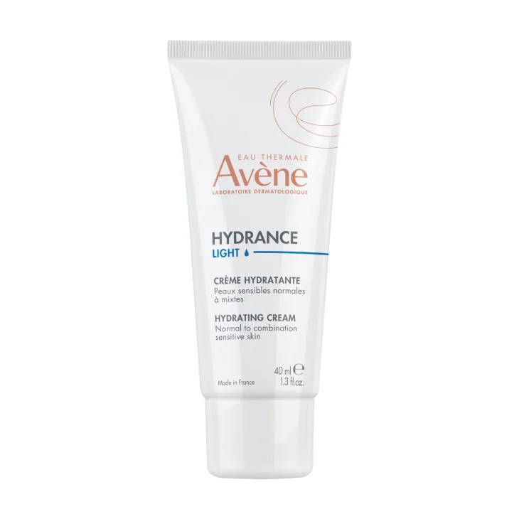Av&egrave;ne Eau Thermale Hydrance Crema Idratante Leggera, 24h  Idratazione, con Acqua termale, Pelle sensibile disidratata, 40ml