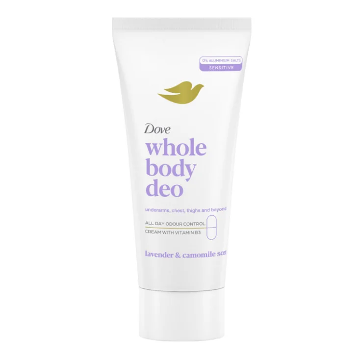 Dove Whole Body Deo Lavanda & Camomilla Crema Deodorante per Tutto il Corpo 75 Ml Dove Whole Body Deo Lavanda & Camomilla Crema Deodorante per Tutto il Corpo 75 Ml