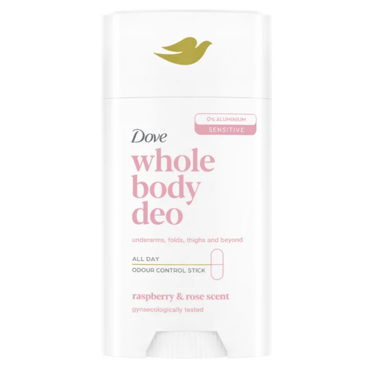 Dove Whole Body Deo Raspberry & Rosa Stick Deodorante per Tutto il Corpo 75 Ml Dove Whole Body Deo Raspberry & Rosa Stick Deodorante per Tutto il Corpo 75 Ml