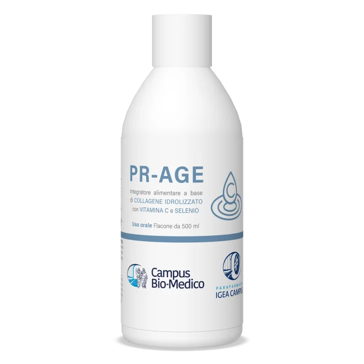 Farmacia Igea PR -Age Integratore di Collagene Idrolizzato, Vitamina C e Selenio 500 ml