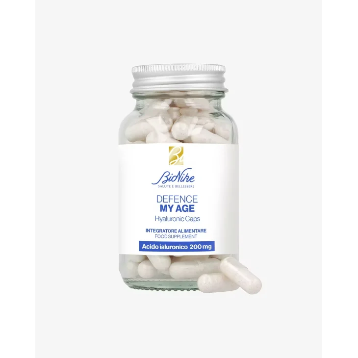 BioNike Defence My Age Hyaluronic Caps Integratore con Acido Ialuronico Antiage 60 capsule BioNike Defence My Age Hyaluronic Caps Integratore con Acido Ialuronico Antiage 60 capsule