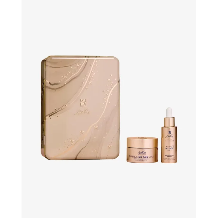 BioNike Defence My Age Gold Cofanetto Regalo per Pelle Matura Natale 2025 BioNike Defence My Age Gold Cofanetto Regalo per Pelle Matura Natale 2025