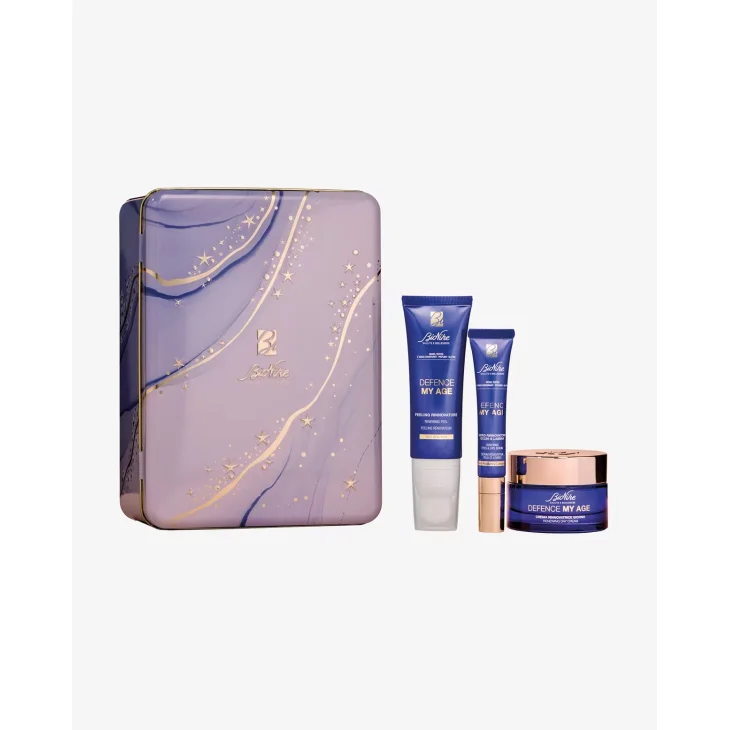 BioNike Defence My Age Cofanetto Regalo Natale 2025 per Tutti i Tipi di Pelle Edizione Limitata BioNike Defence My Age Cofanetto Regalo Natale 2025 per Tutti i Tipi di Pelle Edizione Limitata