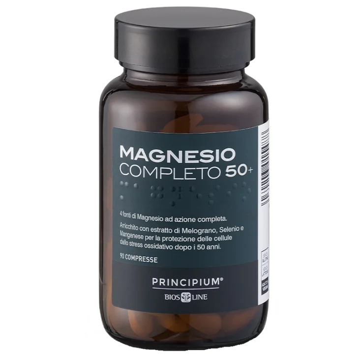 Bios Line Principium Magnesio Completo Integratore di Magnesio e Antiossidanti per Over 50 90 compresse Bios Line Principium Magnesio Completo Integratore di Magnesio e Antiossidanti per Over 50 90 compresse