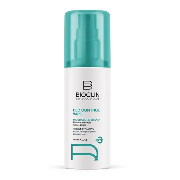 Bioclin Deo Control Vapo Deodorante Spray per Sudorazione e Odori 100 ml