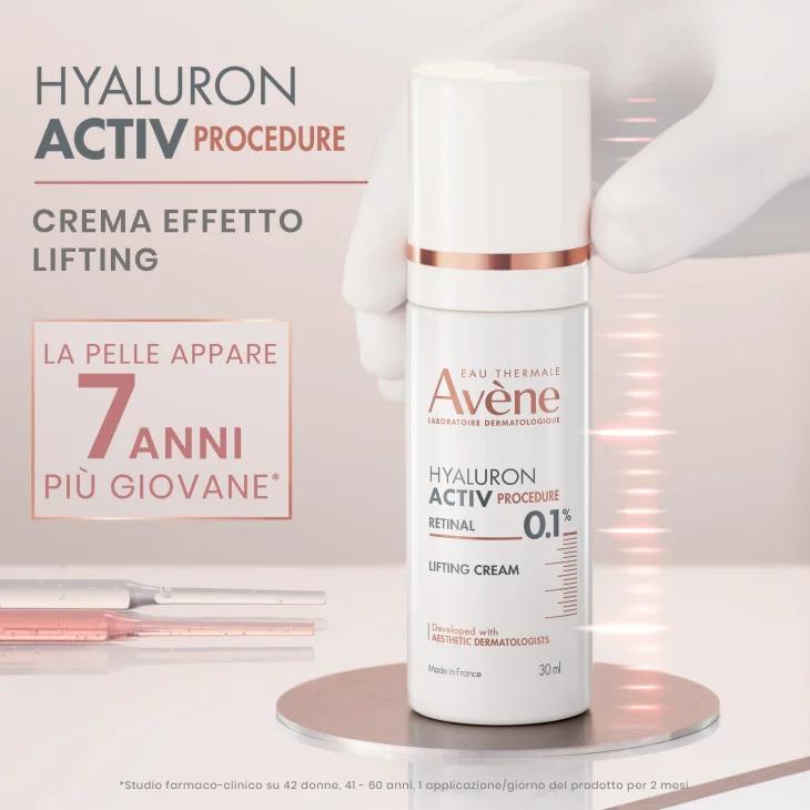 Avène Eau Thermale Hyaluron Activ Procedure Crema Effetto Lifting Anti età 30ml
