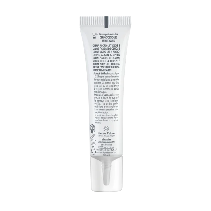 Avène Eau Thermale Hyaluron Activ Procedure Micro-Lift Crema Labbra & Occhi 15ml Avène Eau Thermale Hyaluron Activ Procedure Micro-Lift Crema Labbra & Occhi 15ml