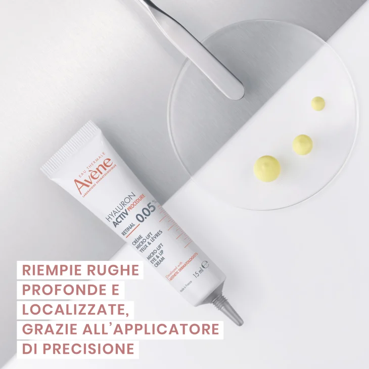 Avène Eau Thermale Hyaluron Activ Procedure Micro-Lift Crema Labbra & Occhi 15ml Avène Eau Thermale Hyaluron Activ Procedure Micro-Lift Crema Labbra & Occhi 15ml