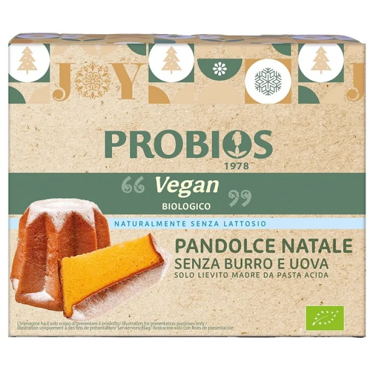 PROBIOS PANDOLCE NATALE VEGAN 600 G PROBIOS PANDOLCE NATALE VEGAN 600 G