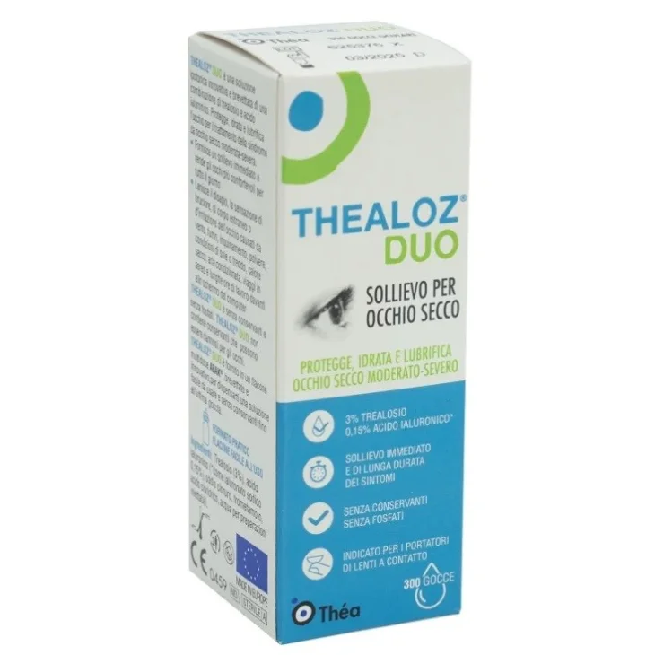 Thealoz Duo Soluzione Oculare Idratante Lubrificante 10 ml