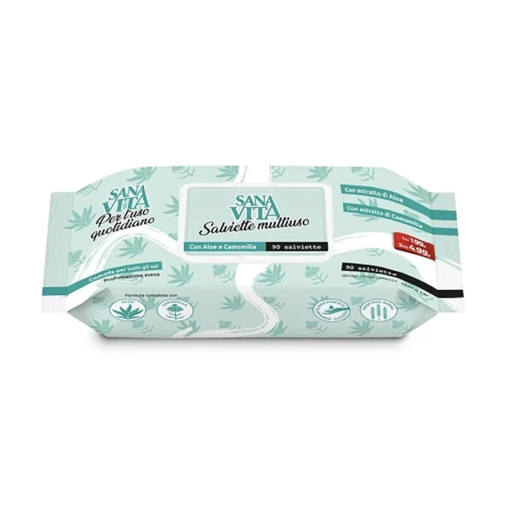 Sanavita Salviette Multiuso 90 pezzi
