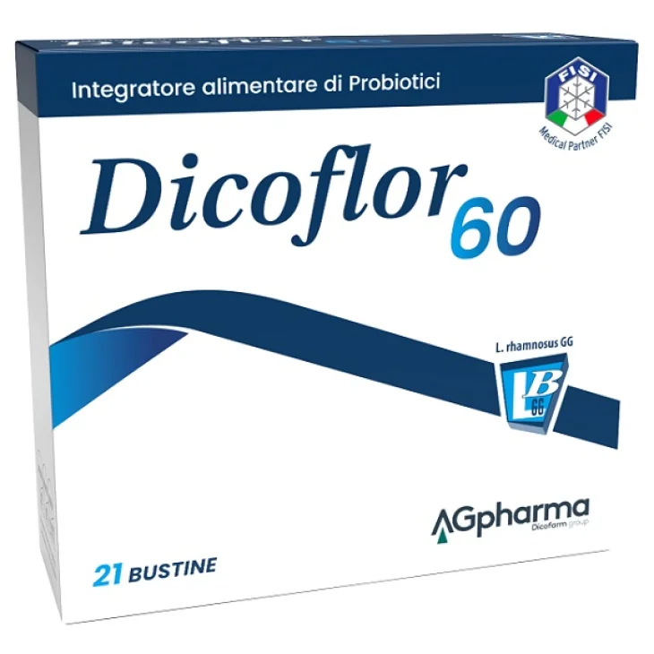 Dicoflor 60 Integratore di Fermenti Lattici 21 bustine Dicoflor 60 Integratore di Fermenti Lattici 21 bustine