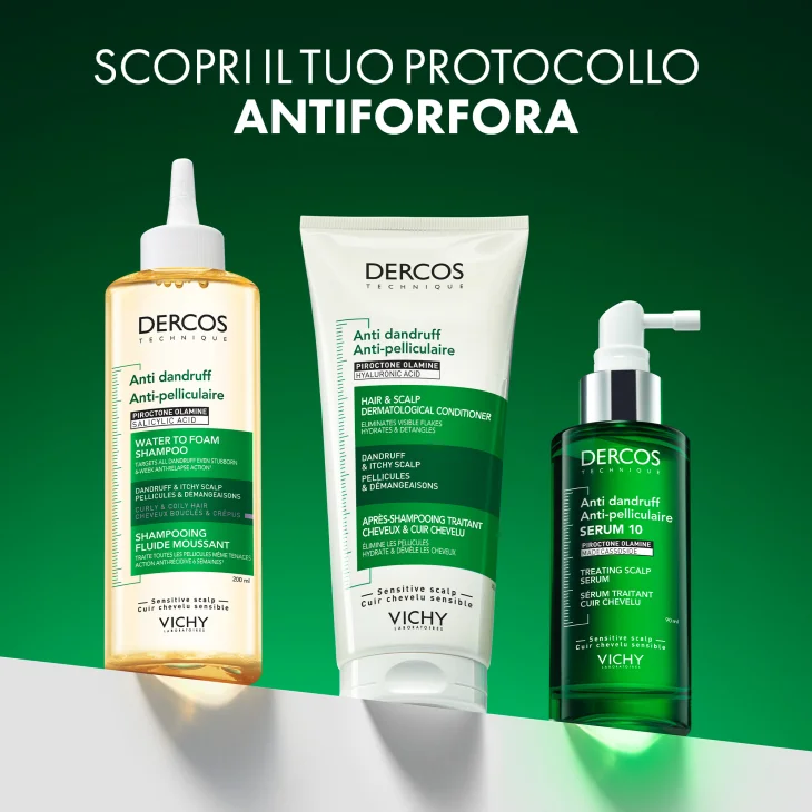 Vichy Dercos Shampoo Anti-Forfora Acqua-Mousse Per Capelli Ricci e Crespi Azione Anti-Forfora e Anti-Prurito 200 ml Vichy Dercos Shampoo Anti-Forfora Acqua-Mousse Per Capelli Ricci e Crespi Azione Anti-Forfora e Anti-Prurito 200 ml