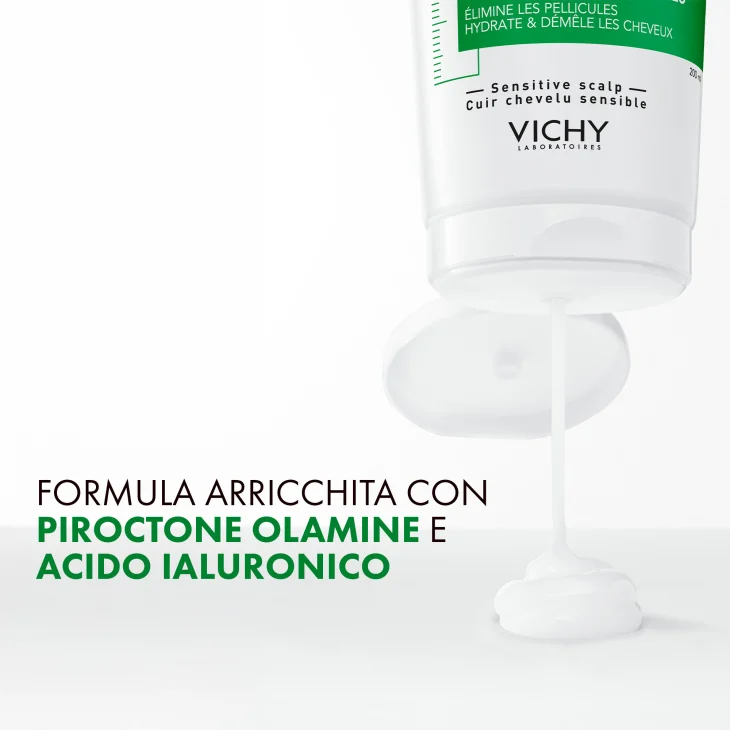Vichy Dercos Balsamo Anti-Forfora Per Cuoio Capelluto Sensibile Azione Idratante Prurito Ridotto e Capelli Districati 200 ml Vichy Dercos Balsamo Anti-Forfora Per Cuoio Capelluto Sensibile Azione Idratante Prurito Ridotto e Capelli Districati 200 ml