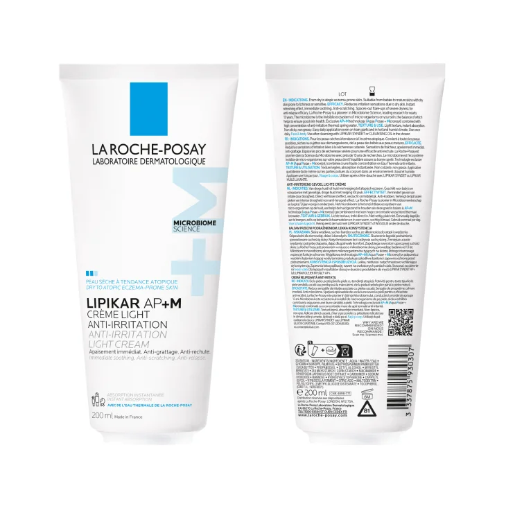 La Roche Posay Lipikar AP+M Balsamo Leggero Anti-irritazioni 200 ml