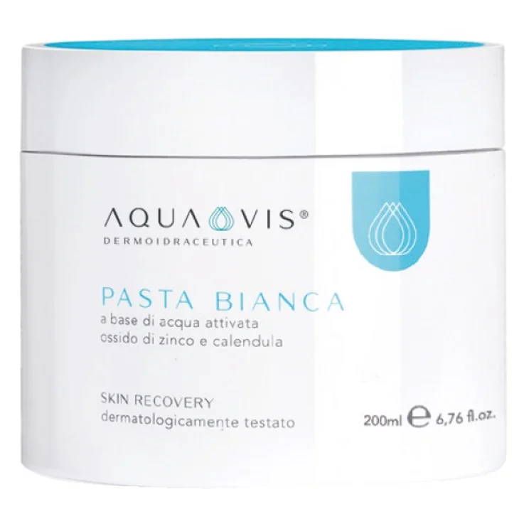 Aquavis Pasta Bianca Pasta Emolliente Protettiva per Pelle Irritata 200 ml